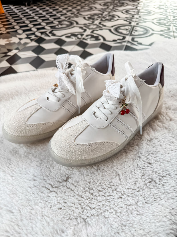 Zebra Litte Cherry Charms Sneakers