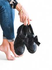 St Barth Mocasines Black Knot