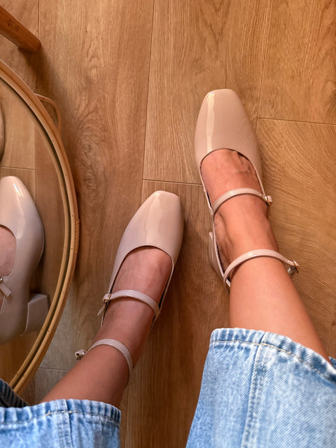 Helena Nude Tacón Mini