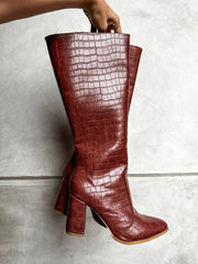Paris Coco Brown Boots