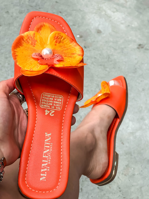 Hawaii Orange Sandals