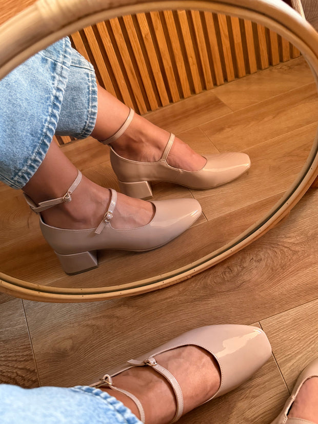 Helena Nude Tacón Mini