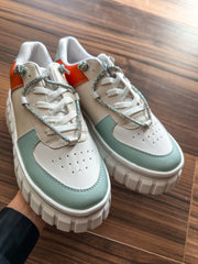 Brooklyn Vail New Orange & Mint Sneakers
