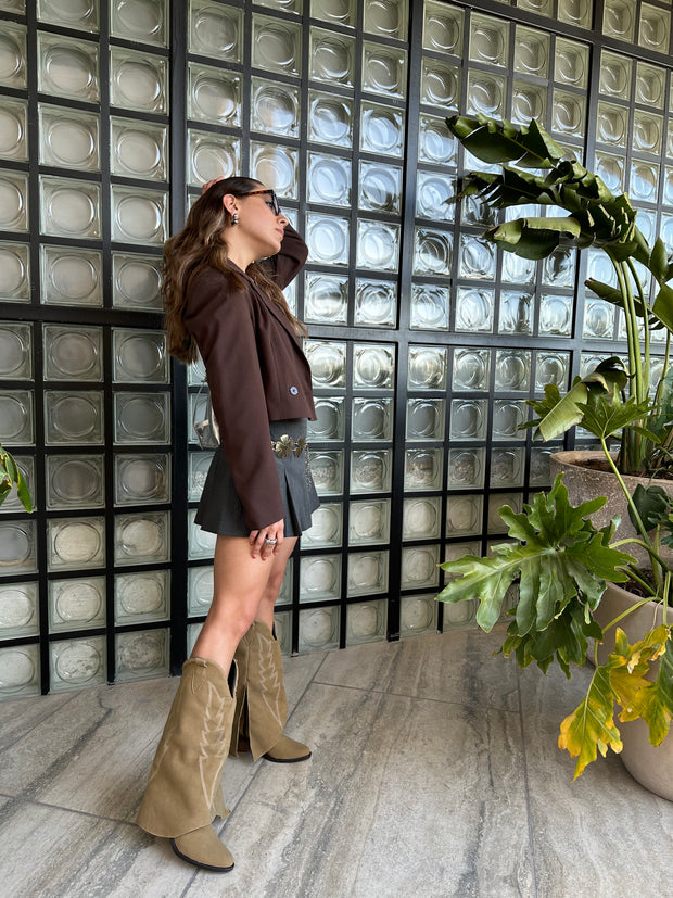 Arizona Border Nude Boots
