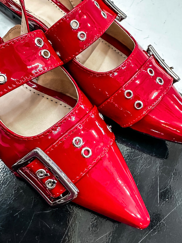 Rocket Red Flats