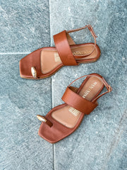 Borel Brown Sandals