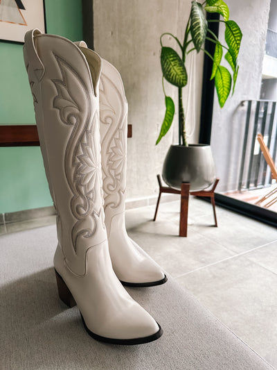 Dutton Ivory Boots