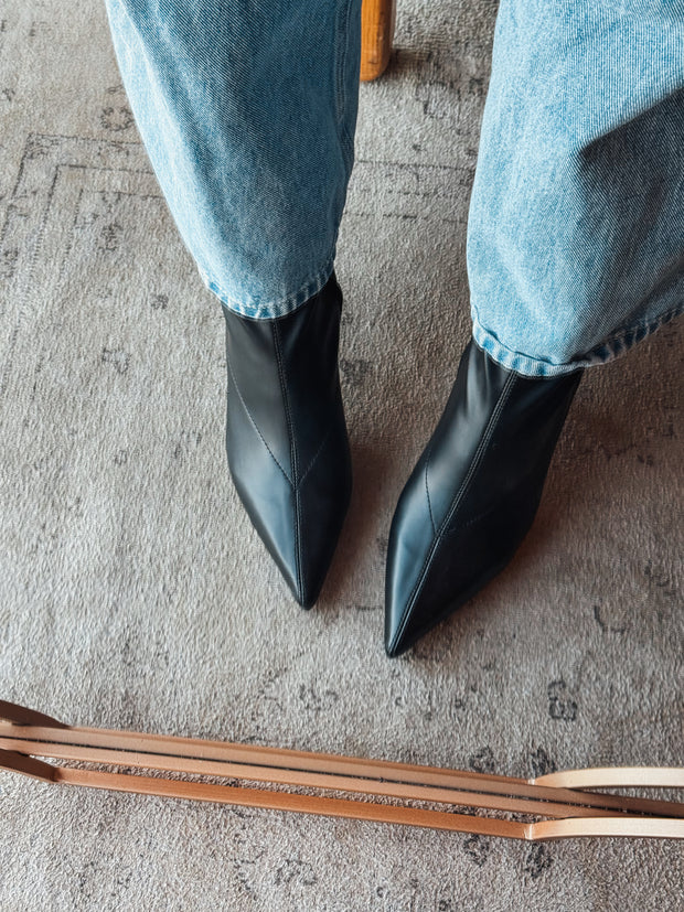 Allie Licra Black Boots