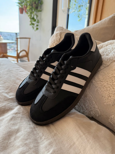 Sporty Black Sneakers