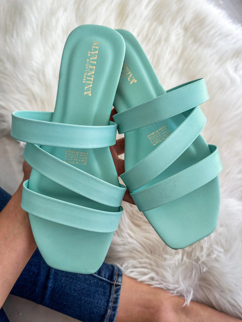 Malibu Soft Colors Mint Sandals