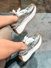 Valkiria Silver Sneakers