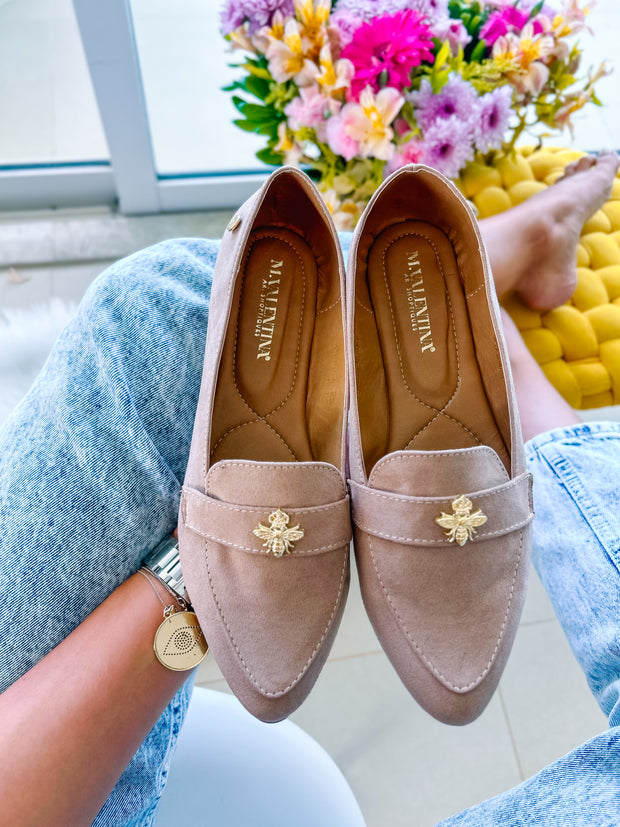Bali Bee Nude Flats
