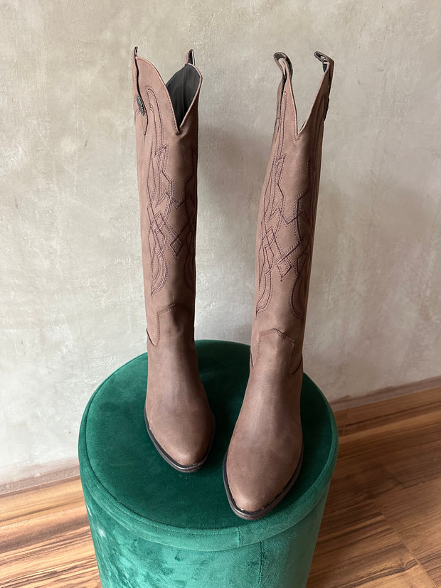 Antigua Boots Bordado Moka