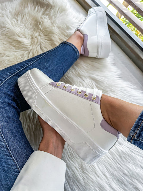 Reno Soft Colors Purple Sneakers