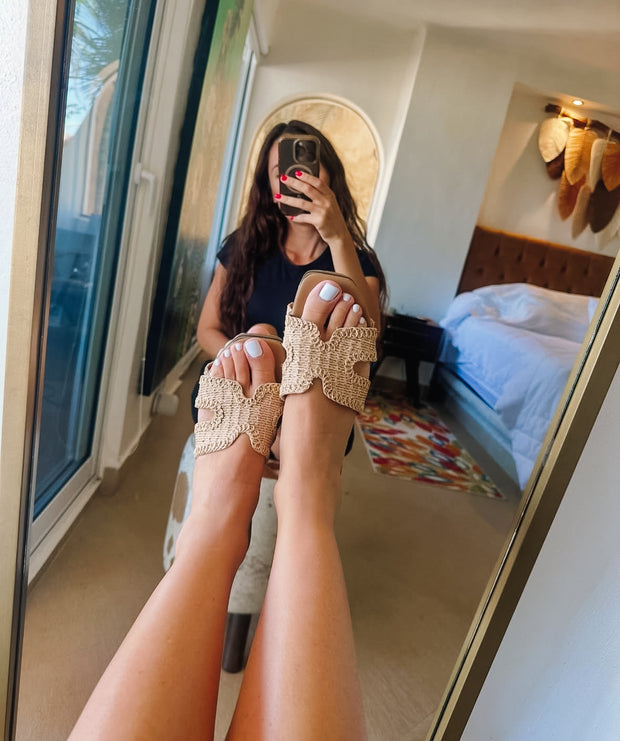 Hera Yute Sandals