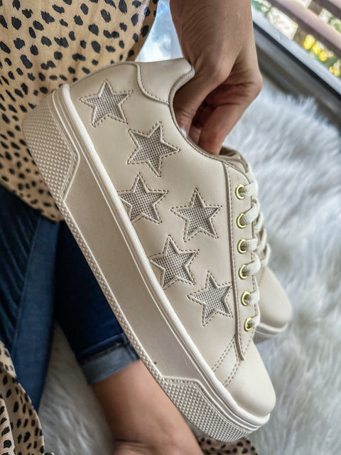 Reno Silver Stars Ice Sneakers