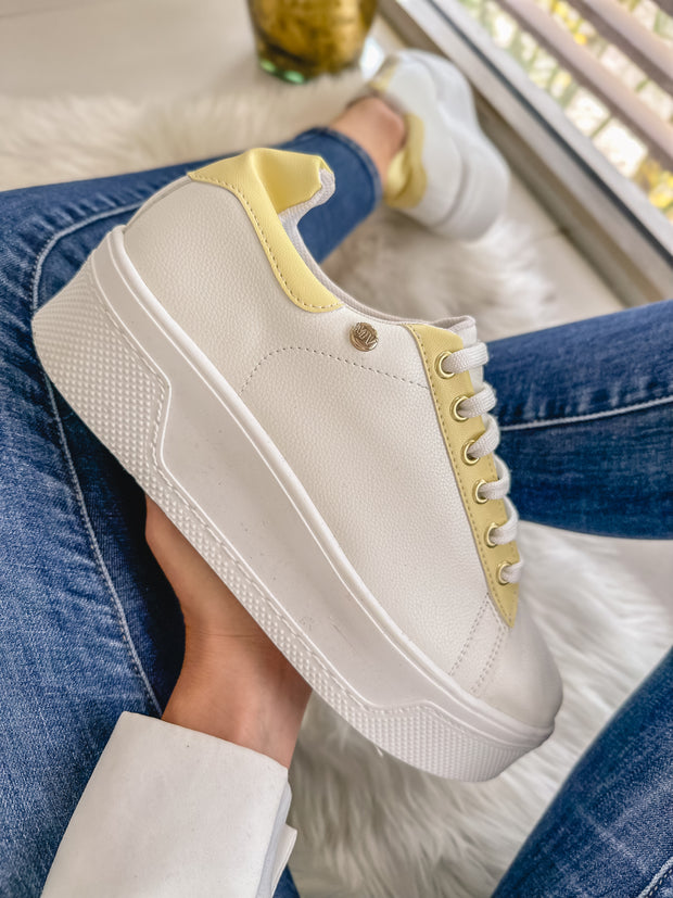 Reno Soft Colors Yellow Sneakers