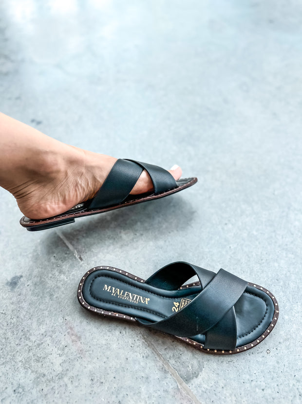 Senegal Welt Black Sandals