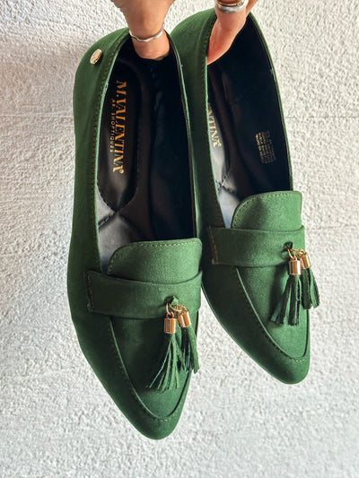 Flats Madrid Dark Green