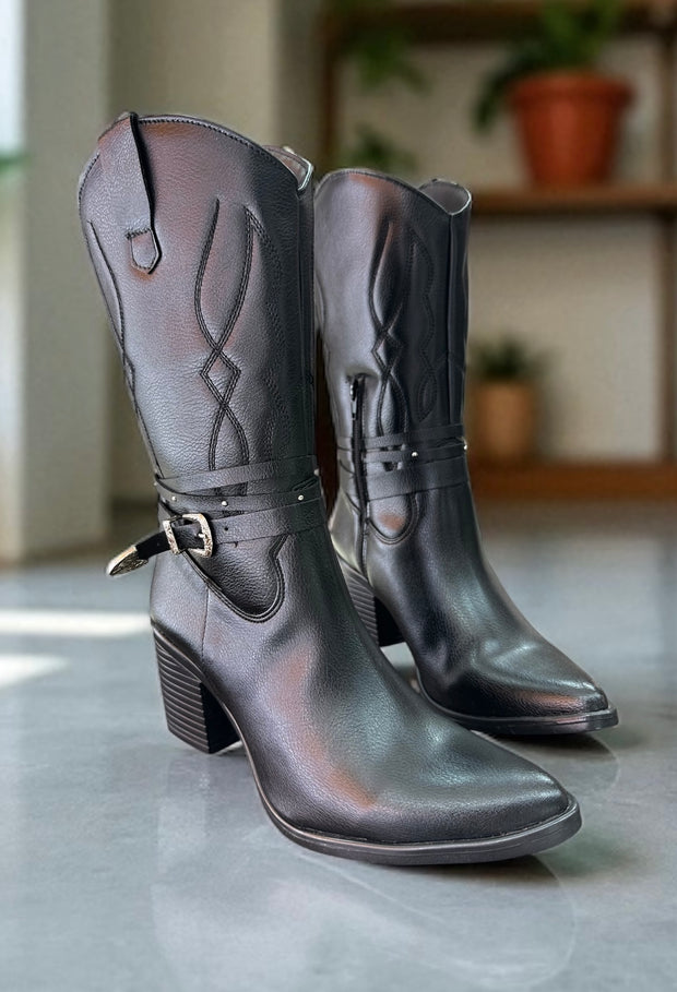 Arizona Belt Black Boots