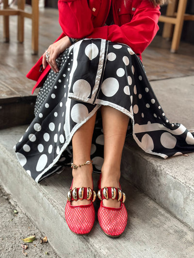 Roby Flats Gold Red con Pulsera