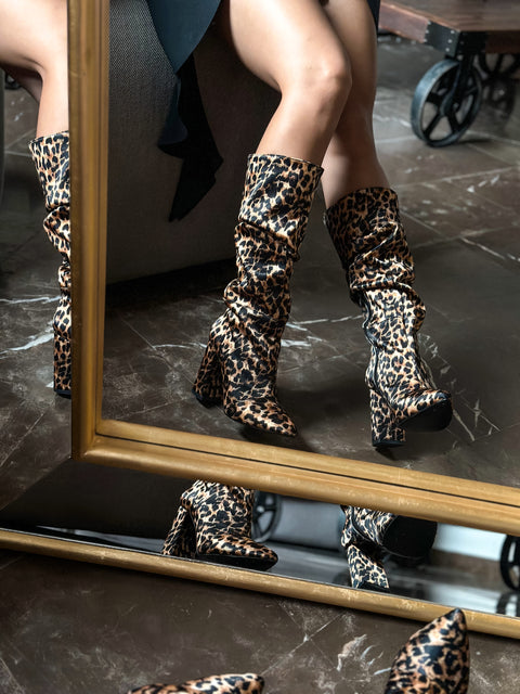 Savage Print Boots