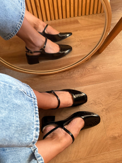 Laurent Tacón mini Negro