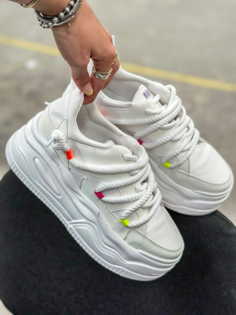 Candy White Sneakers