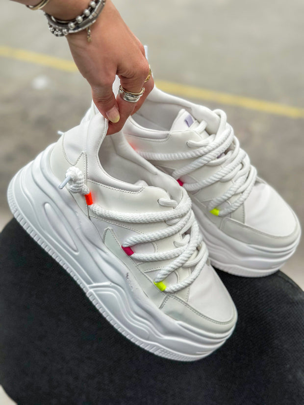 Candy White Sneakers
