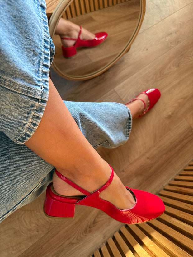 Laurent Tacón mini Rojo