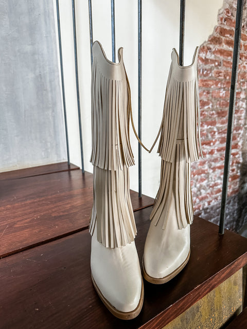 Fringe Ice Boots
