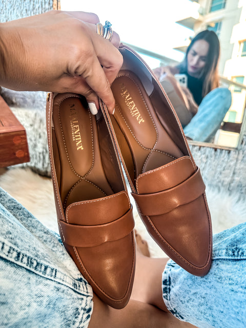 Gia Flats Brown Spain