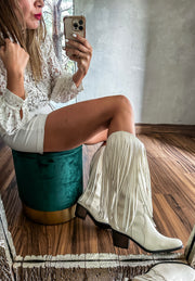 Texas Fringe Ice Boots