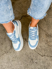 Japan Soft Blue Sneakers
