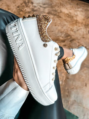 Boston Gold Studs Sneakers