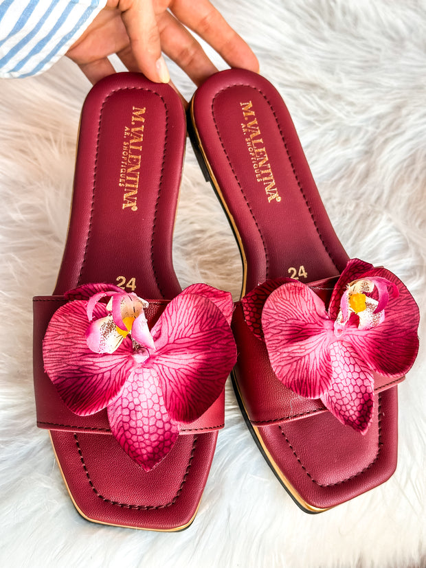 Hawaii Red Sandals
