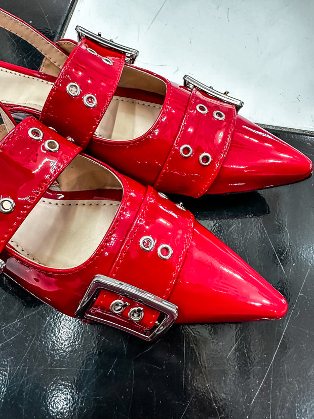 Rocket Red Flats