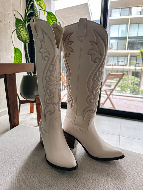 Dutton Ivory Boots