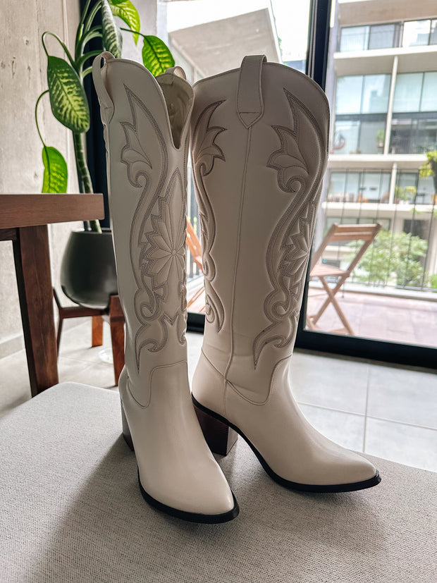 Dutton Ivory Boots