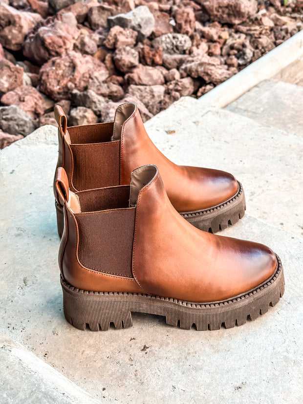 Sky Brown Boots