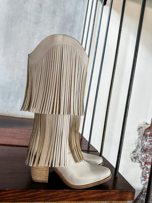 Fringe Ice Boots