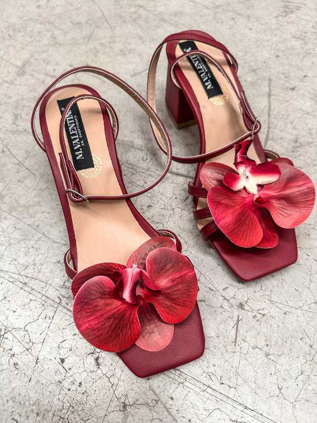 Camila Heels Orquídea Vino