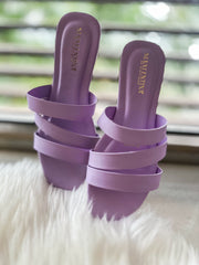 Malibu Soft Colors Purple Sandals