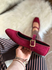 Mary Jane Ruby Velvet