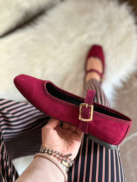 Mary Jane Ruby Velvet