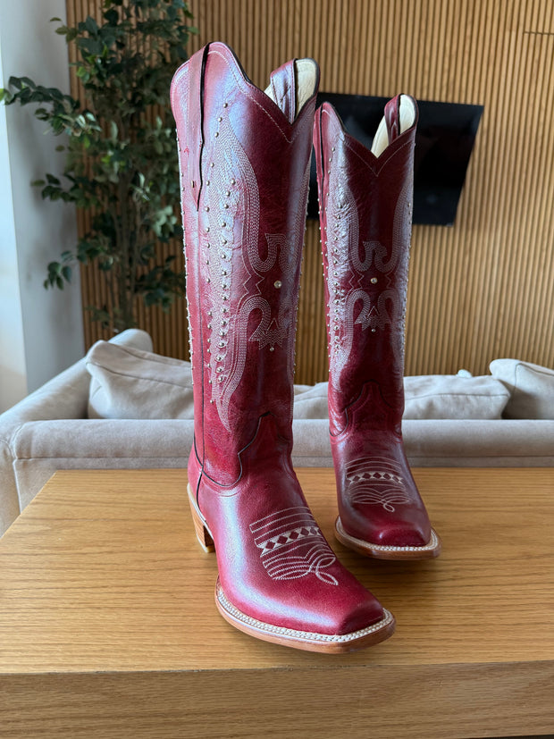 Texas Eagle Boots de Piel Roja