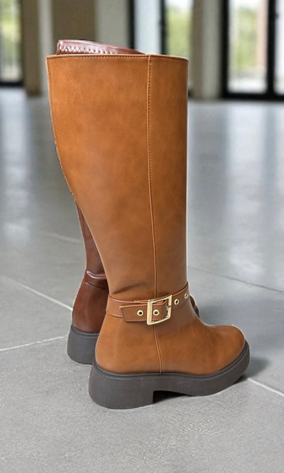 Urban Bold Camel Boots