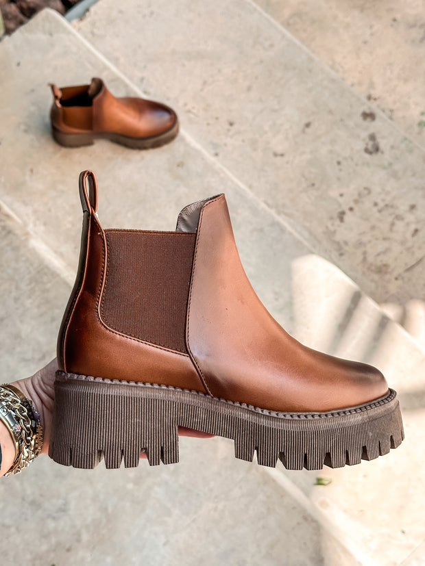Sky Brown Boots