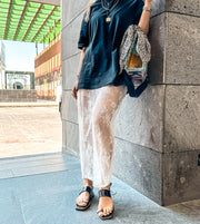 Borel Black Sandals