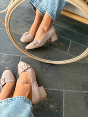 Abba mini Tacón Nude